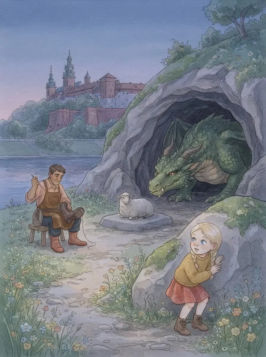 Cover of The Legend of the Wawel Dragon story