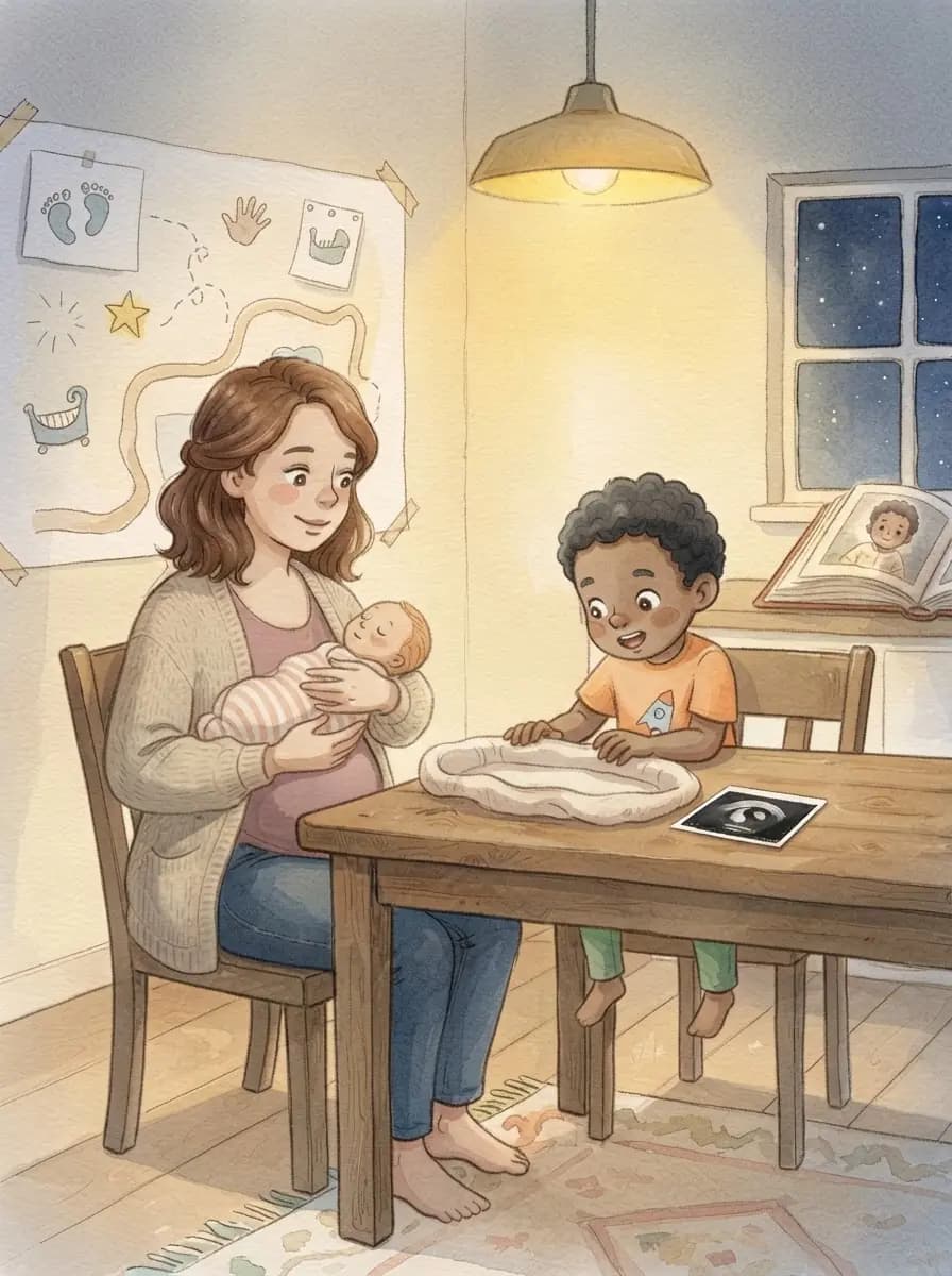 Cover of A New Sibling story