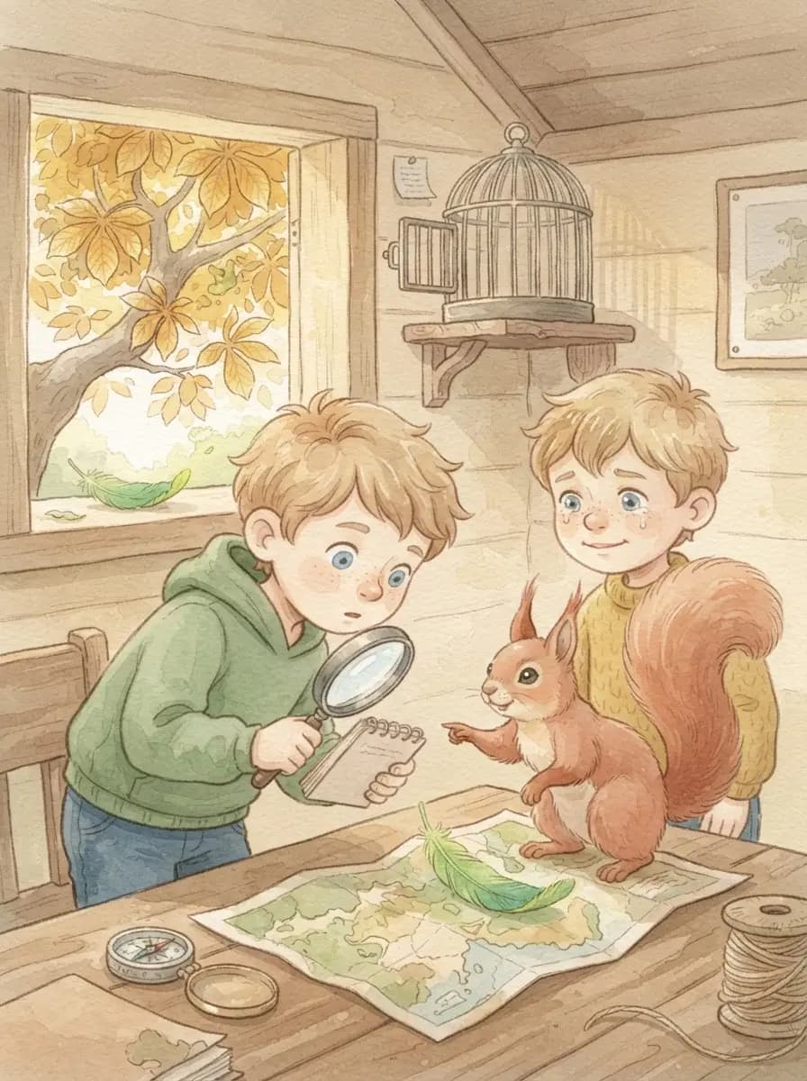 Cover of The Case of the Runaway Kiwi story